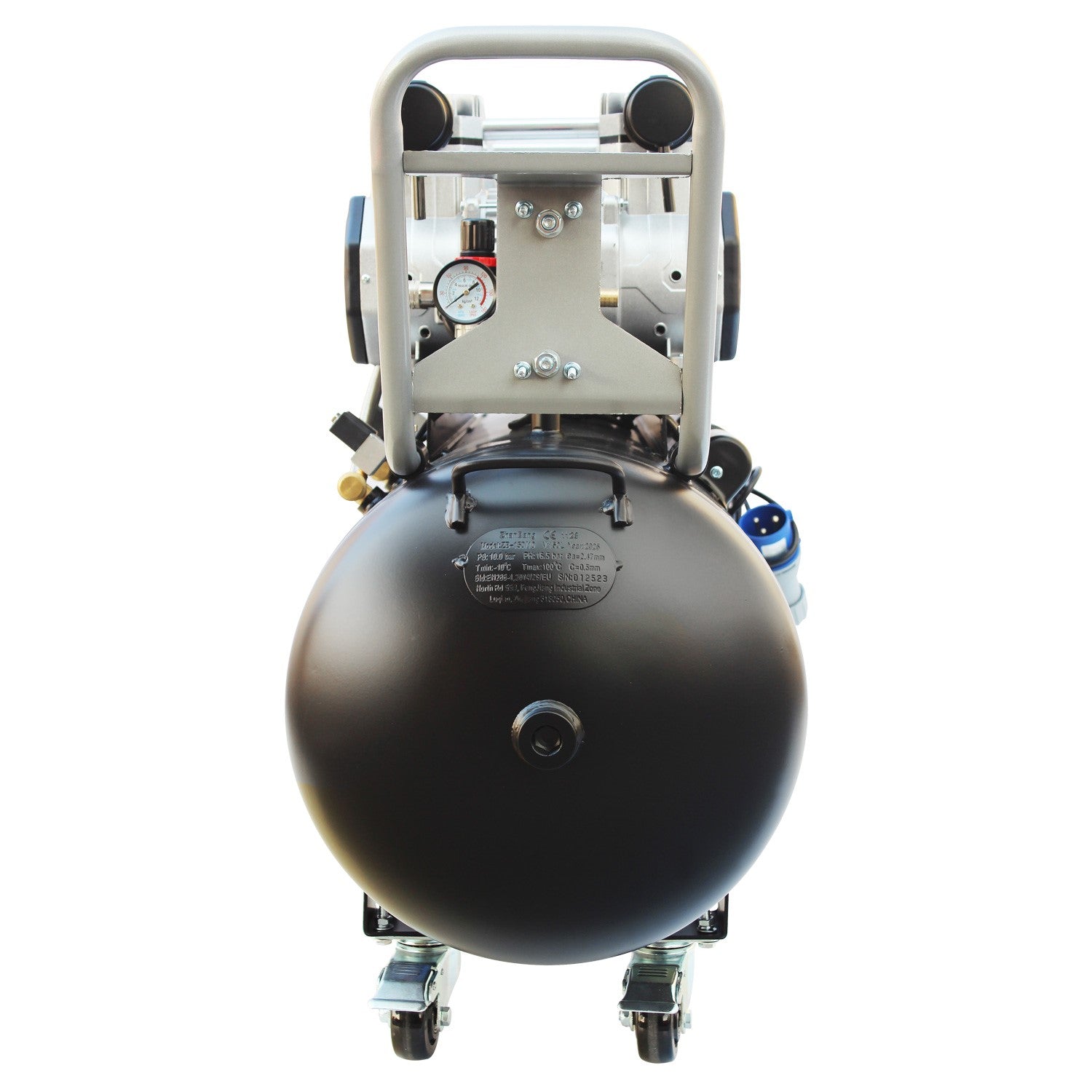 SIP QT DD 4.5hp 150ltr Ultra Low Noise Oil Free Air Compressor - 05497 - airlinkcompressors.com