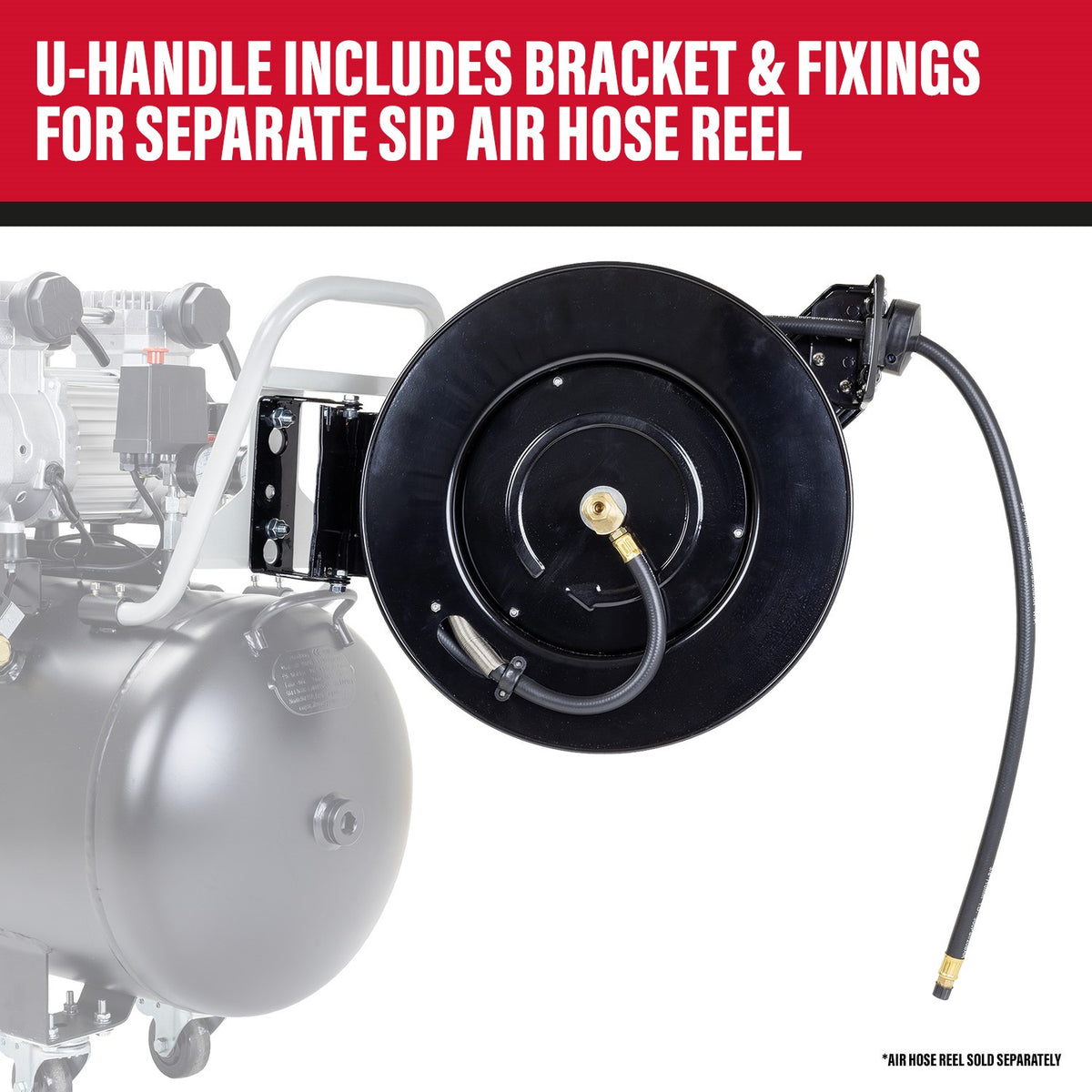 SIP QT DD 4.5hp 150ltr Ultra Low Noise Oil Free Air Compressor - 05497 - airlinkcompressors.com