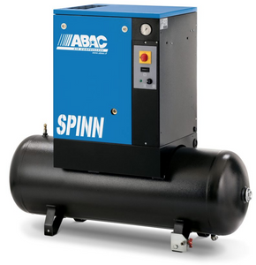 ABAC SPINN 5.5kW 27.5CFM 10Bar 270L (400V) Screw Compressor - 4152054989