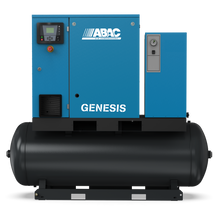 Load image into Gallery viewer, ABAC Genesis IE 7.5kW 29 to 43 cfm Variable Speed Screw Compressor, Tank &amp; Dryer 4152019804