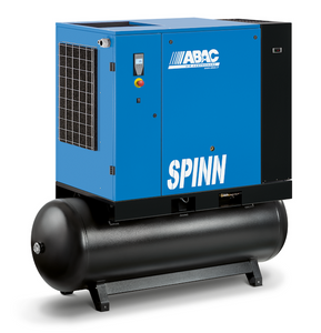 ABAC SPINN 22XE 22kW 109CFM 10Bar 500L (400V) Screw Compressor & Dryer - 4152028949