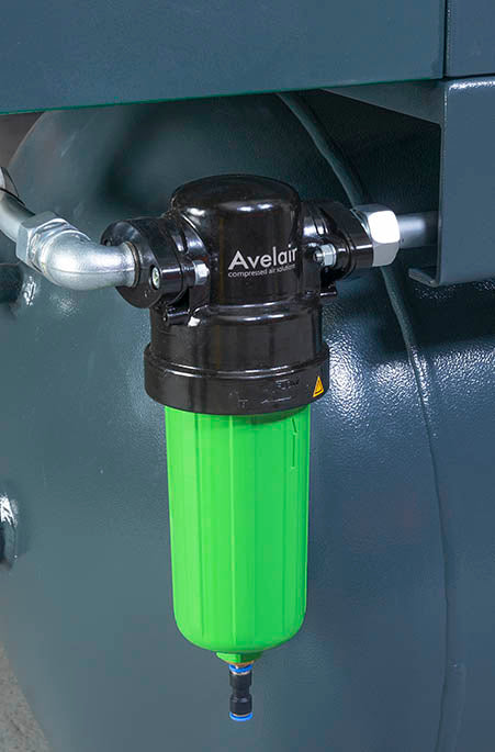 Avelair evo-integra 22 660L Receiver Mounted Compressor & Dryer 22kw 73 CFM - 15 Bar - airlinkcompressors.com