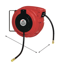 Load image into Gallery viewer, Redashe Reelworks 3/8&quot; 15M 20Bar Compressed Air Spring Rewind Hose Reel - C2752