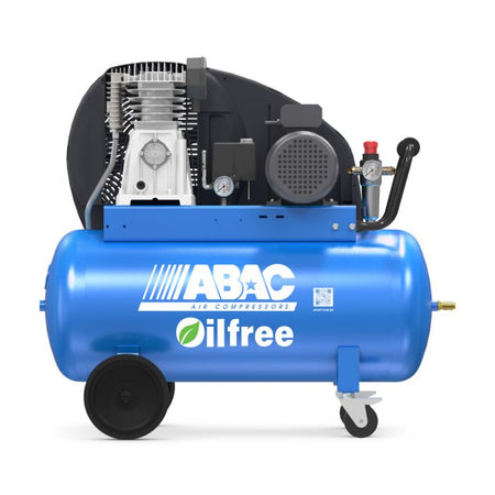 ABAC Expert EXP A29B-0 100 CM3 UK Oil Free Belt Drive Compressor with 100-litre tank