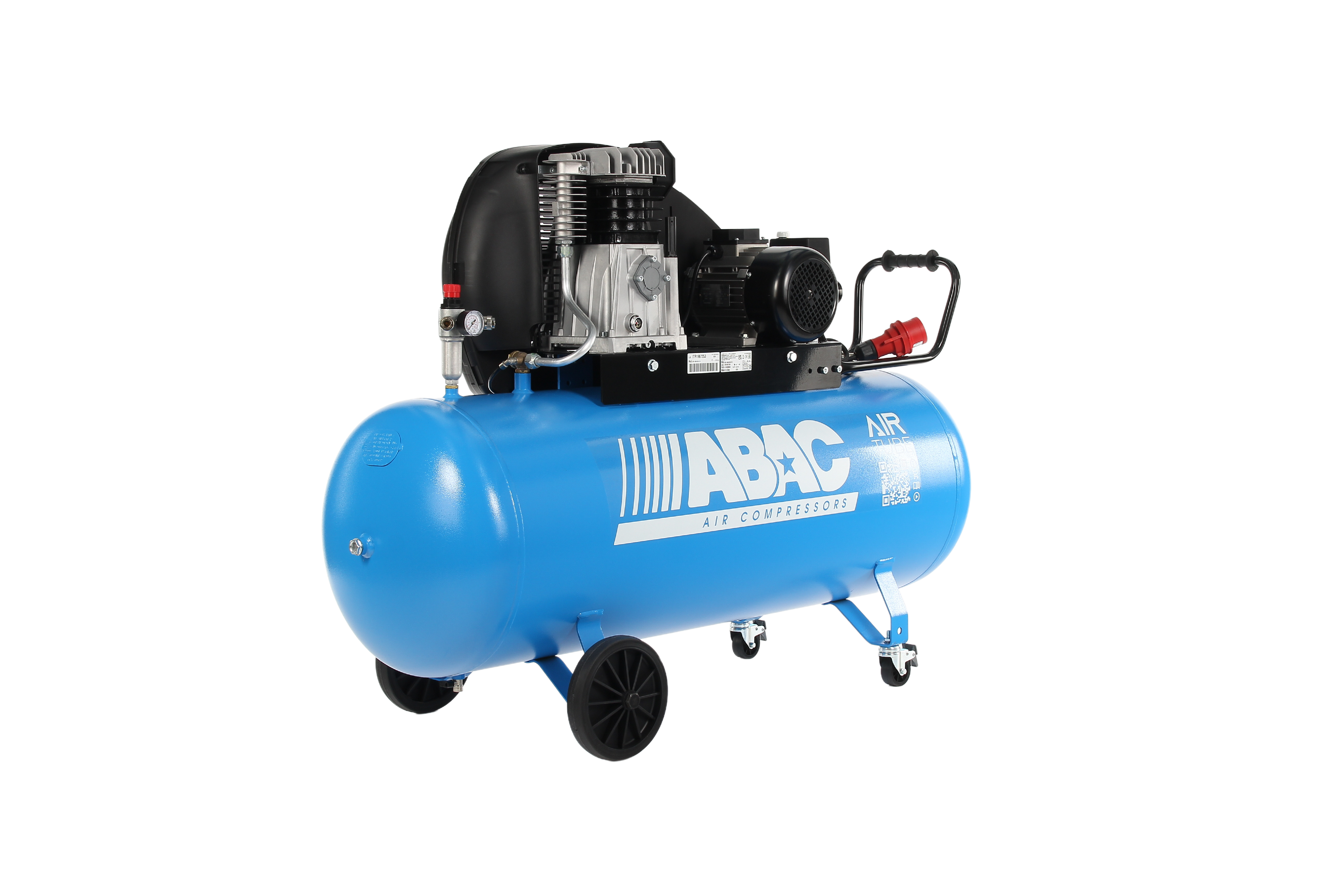 ABAC Expert EXP A39B 200 CT4 UK Belt Drive Compressor - 4116028568 - airlinkcompressors.com