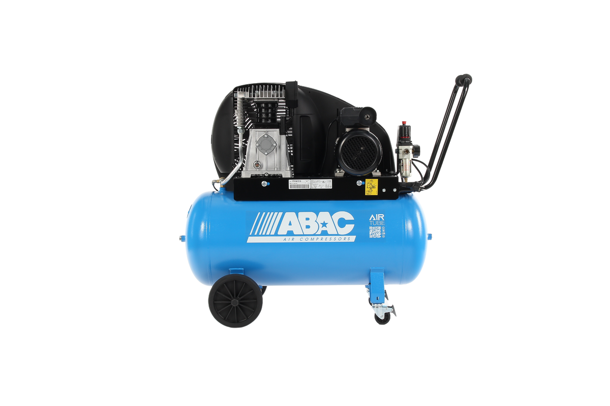 ABAC Expert EXP A39B 90 CT3 UK Belt Drive Compressor - 4116028202 - airlinkcompressors.com