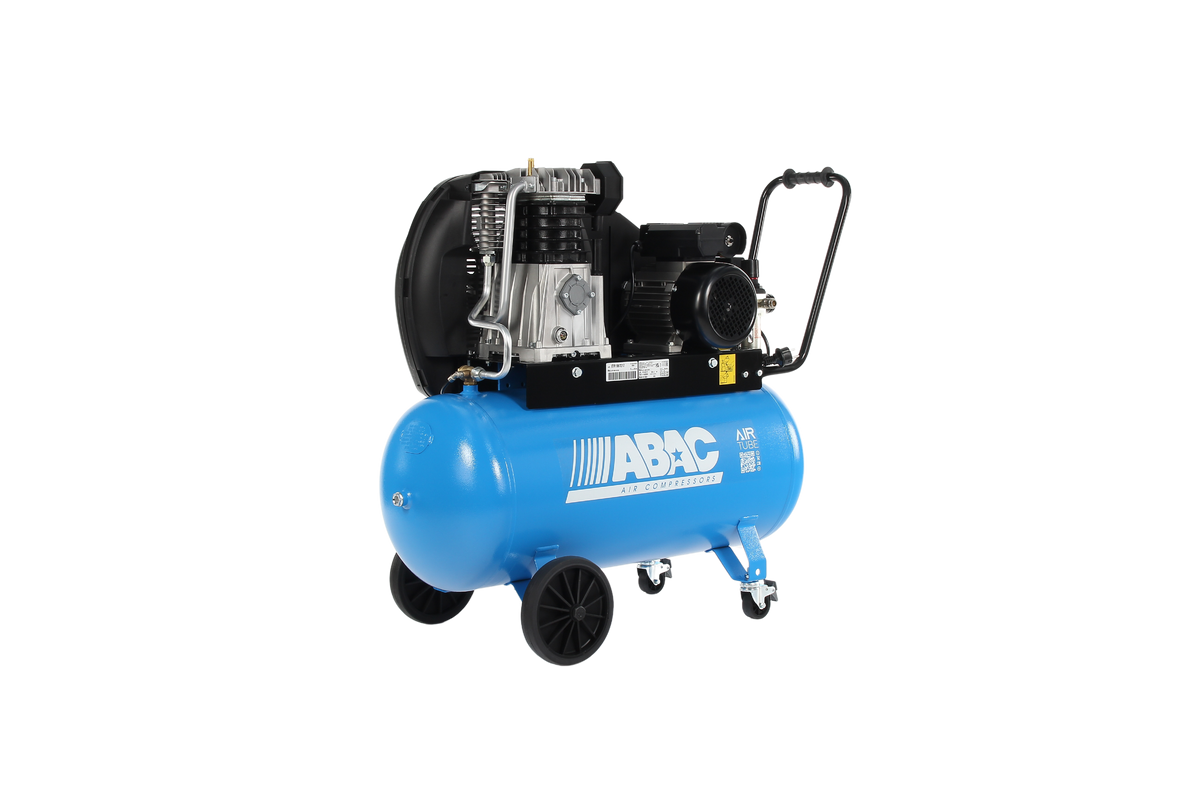 ABAC Expert EXP A49B 90 CT3 UK Belt Drive Compressor - 4116028208 - airlinkcompressors.com