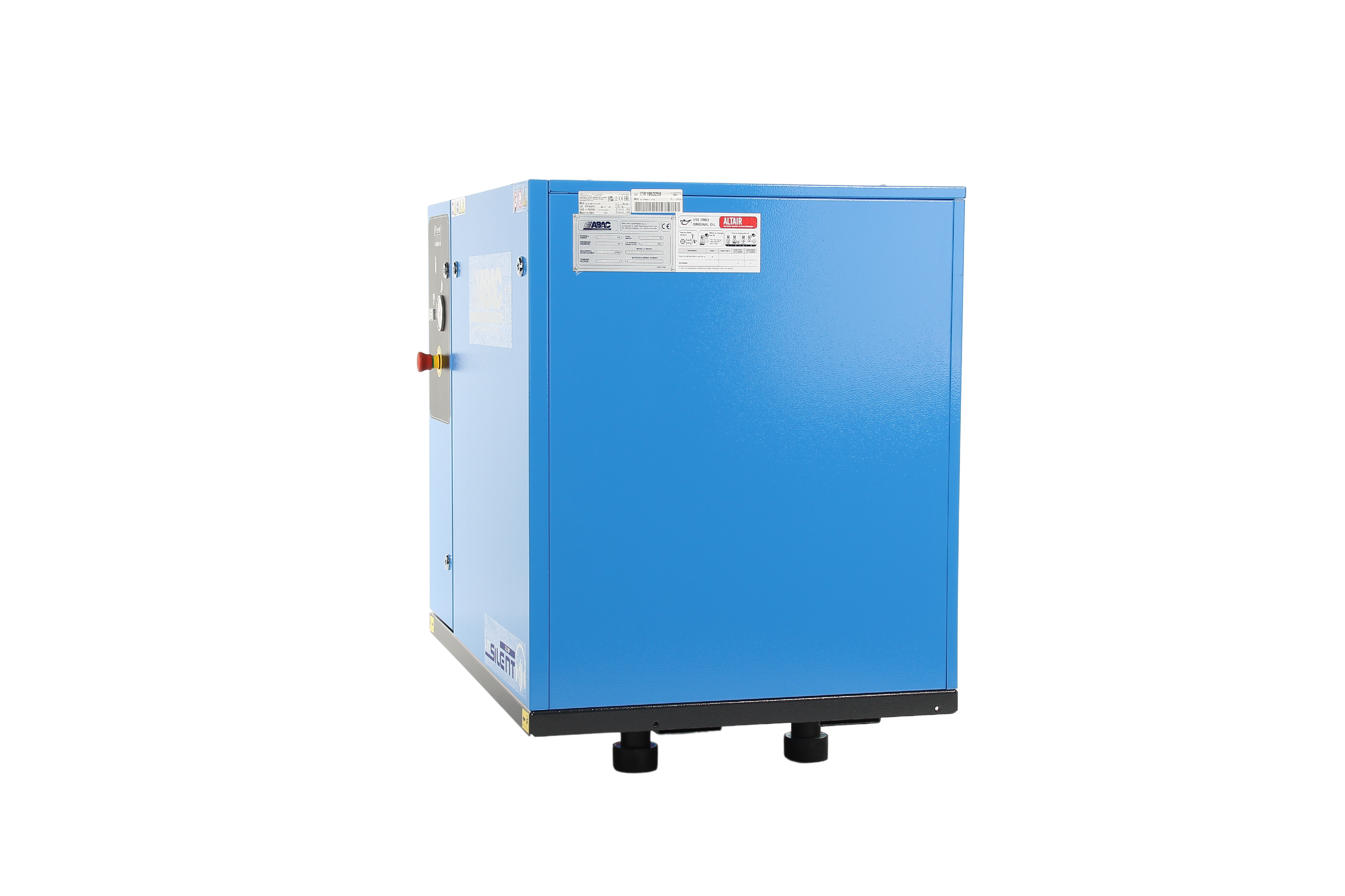 ABAC LN2 B7000 0 T10 DOL Base Mounted Silenced Air Compressor 400 Volt 38 CFM - 4116026020 - airlinkcompressors.com