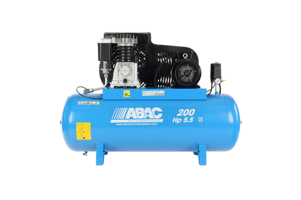 ABAC PRO B5900B 200 FT5.5 - 3 Phase 4kw 200L 23CFM 10Bar Air Compressor - 4116019759 - airlinkcompressors.com
