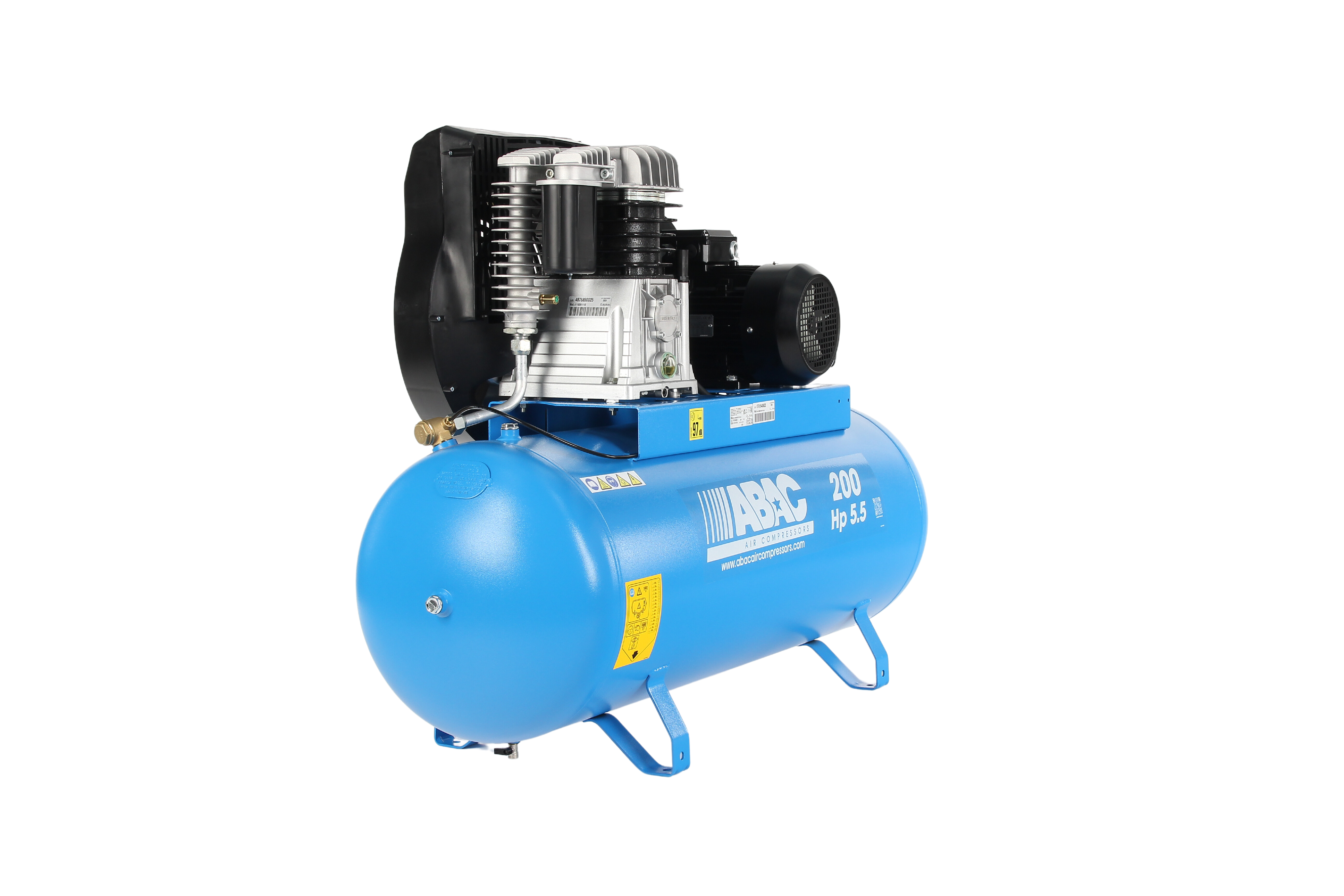 ABAC PRO B5900B 200 FT5.5 - 3 Phase 4kw 200L 23CFM 10Bar Air Compressor - 4116019759 - airlinkcompressors.com