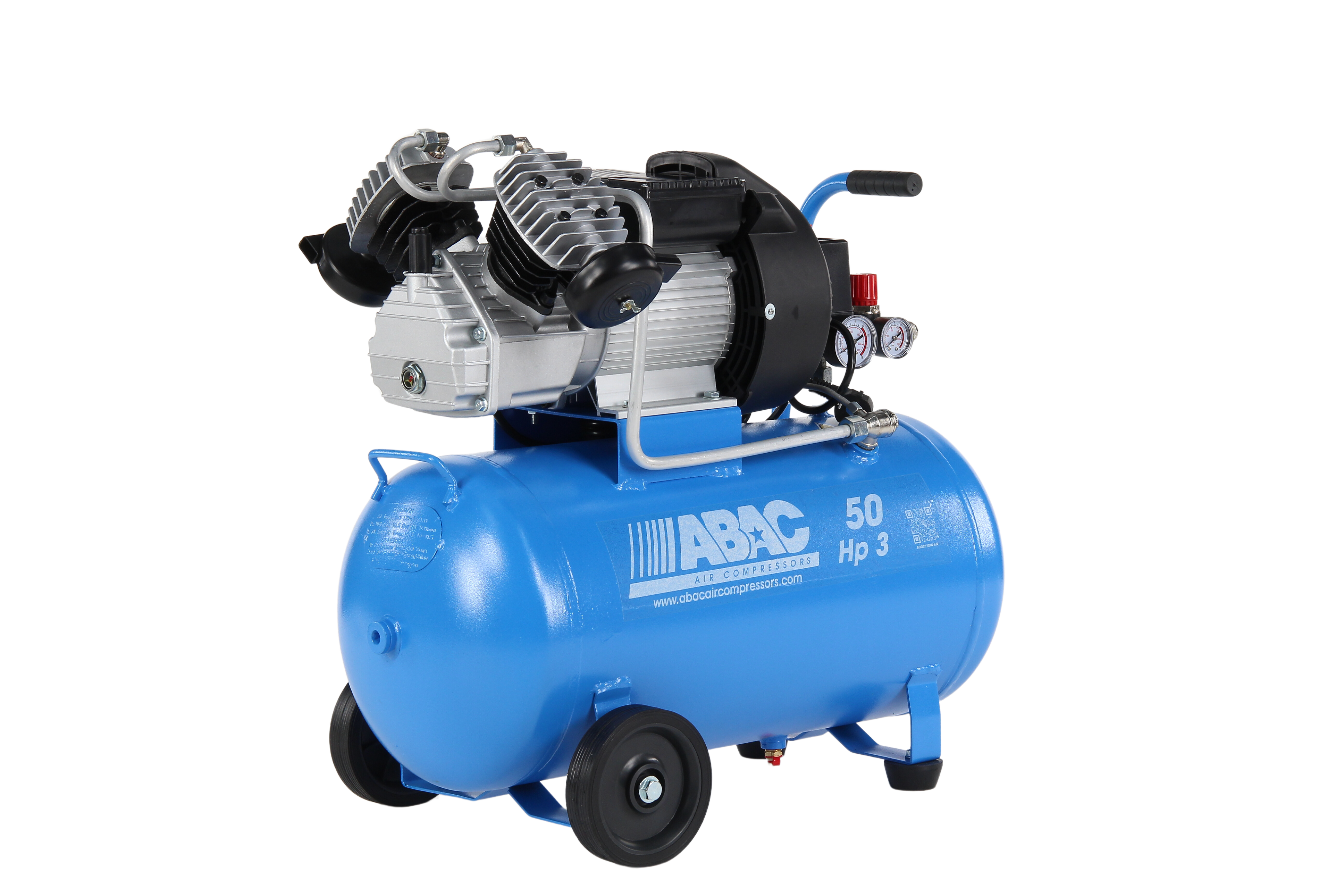 ABAC V36/50 Air Compressor 12.7 CFM 2.2kW 240V 10 Bar 50Lt Receiver - 1129981090 - airlinkcompressors.com