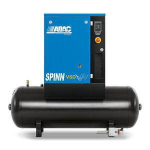 ABAC Spinn 7.5 I Variable Speed (VSD) 7.5kW Screw Compressor & 200L Tank - 4152060827