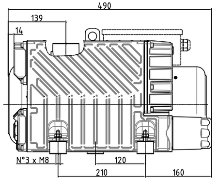DVP LC40 Oil Lubricated Rotary Vane Vacuum Pump - 1.1 Kw - airlinkcompressors.com