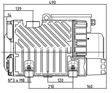 DVP LC60 Oil Lubricated Rotary Vane Vacuum Pump - 1.5 Kw - airlinkcompressors.com