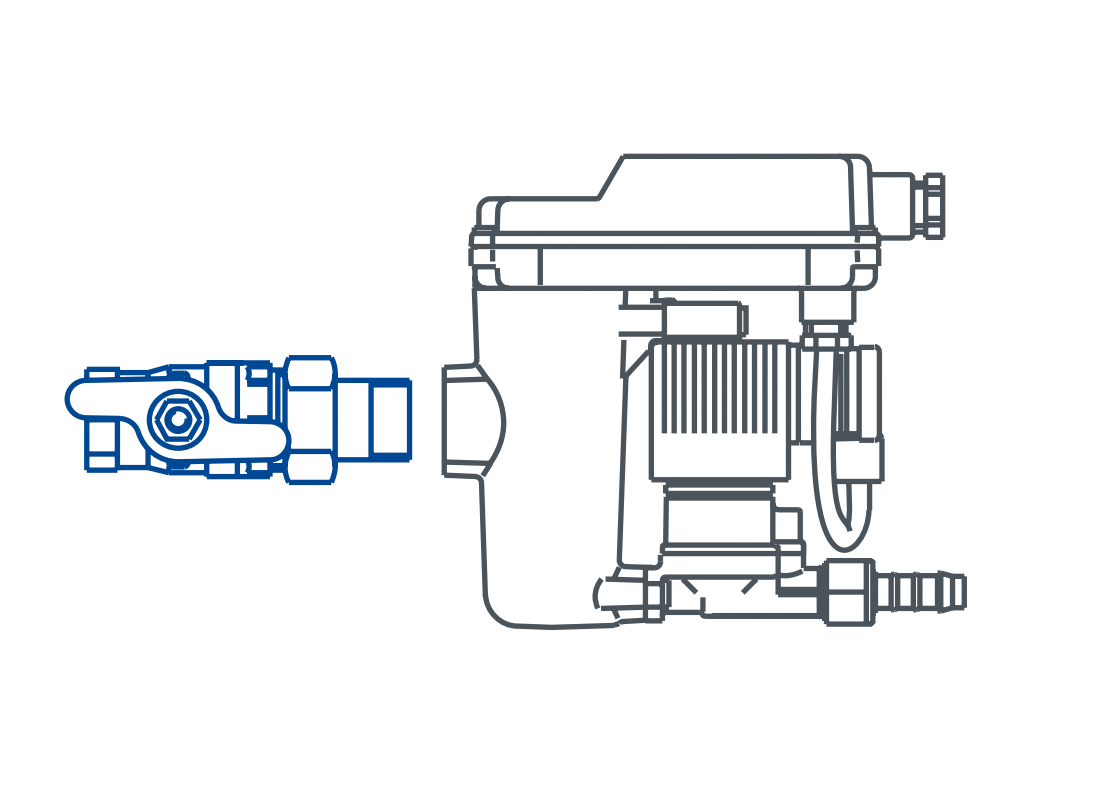 BEKO Technologies Ball valve G1/2 (also connection kit  for BEKOMAT 20, 21, 12CO, 31U, 32U) 2000039 - airlinkcompressors.com