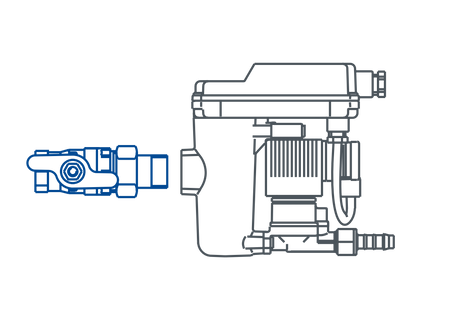 BEKO Technologies Ball valve G1/2 (also connection kit  for BEKOMAT 20, 21, 12CO, 31U, 32U) 2000039 - airlinkcompressors.com