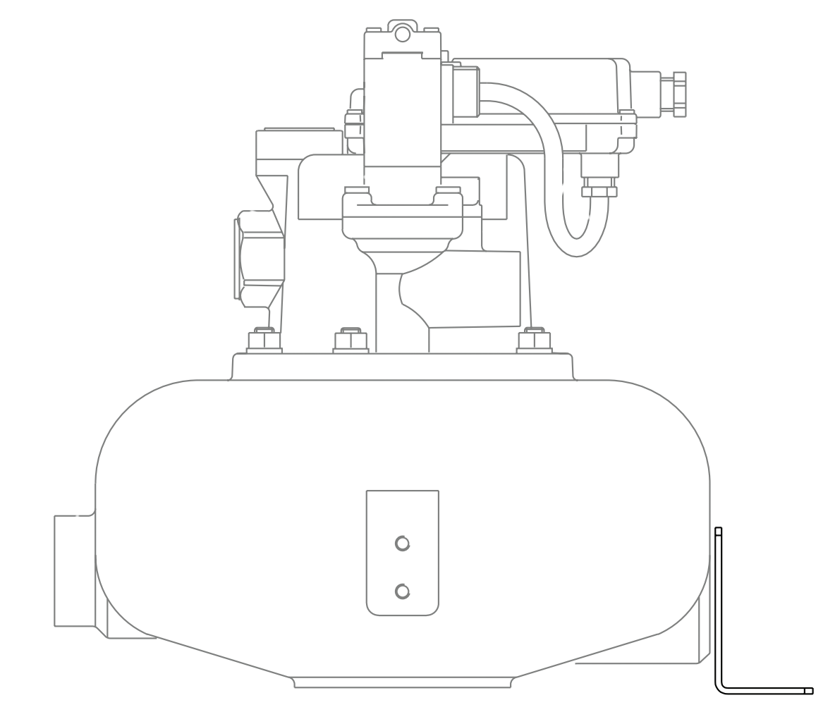 BEKO Technologies Bracket (floor) BEKOMAT 16 2000038 - airlinkcompressors.com