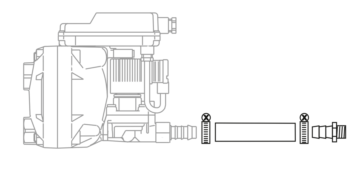 BEKO Technologies Discharge kit for BEKOMAT 13, 13CO, 14, 14CO, 16 2000046 - airlinkcompressors.com