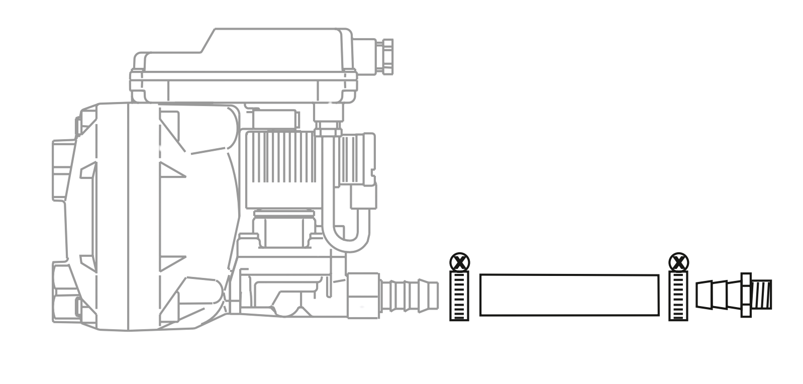 BEKO Technologies Discharge kit for BEKOMAT 13, 13CO, 14, 14CO, 16 2000046 - airlinkcompressors.com