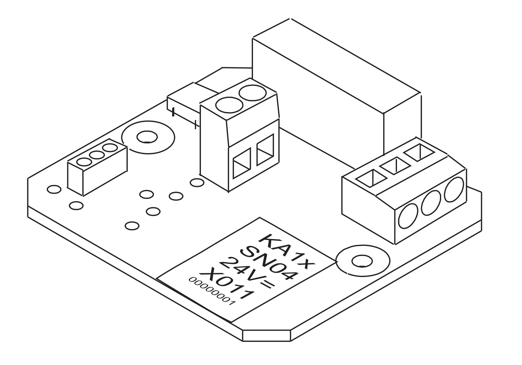 BEKO Technologies Spare part BEKOMAT  12, 12CO, 12 COPN63, 12 CONI, 12 KW, 13, 13 CO, 13 COPN25/40/50, 14, 14 CO, 14COPN25, 16CO sensor pcb, 24 VAC 2000065 - airlinkcompressors.com