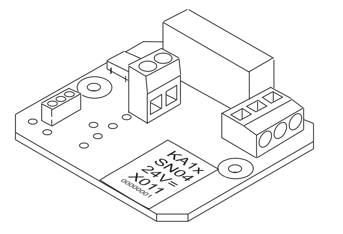 BEKO Technologies Spare part BEKOMAT 12, 12CO, 12 COPN63, 12 KW, 13, 13 CO, 13 COPN25/40/50, 14, 14 CO, 14COPN25, 16CO sensor pcb, 24 Vdc 2000756 - airlinkcompressors.com