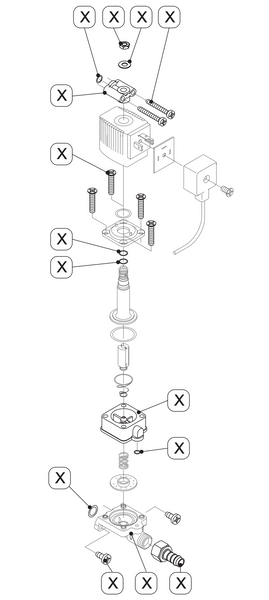 BEKO Technologies Spare part BEKOMAT 12 CO valve attachment components cmpl. CO 2000053 - airlinkcompressors.com