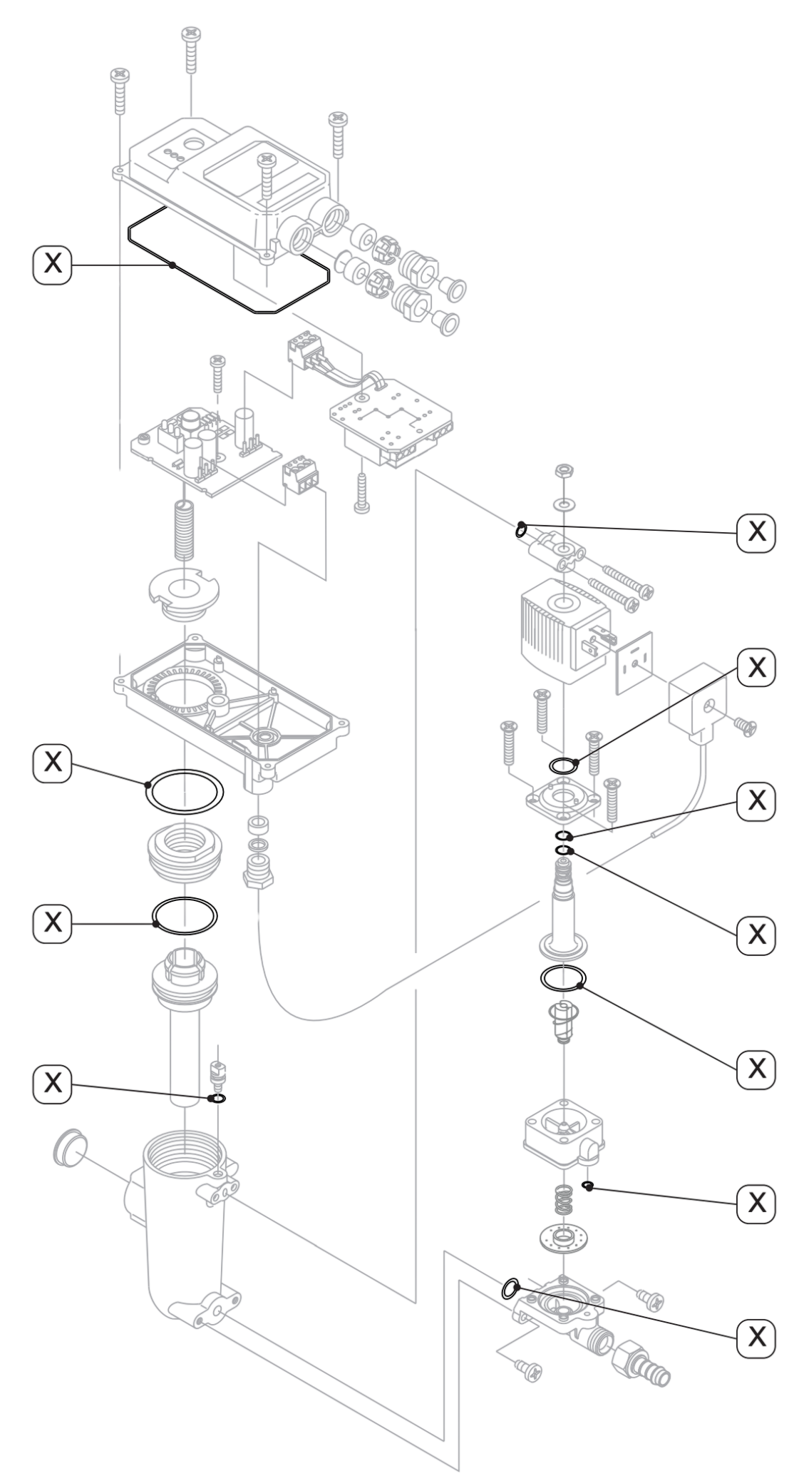 BEKO Technologies Spare part BEKOMAT 12 sealing parts kit 2000058 - airlinkcompressors.com