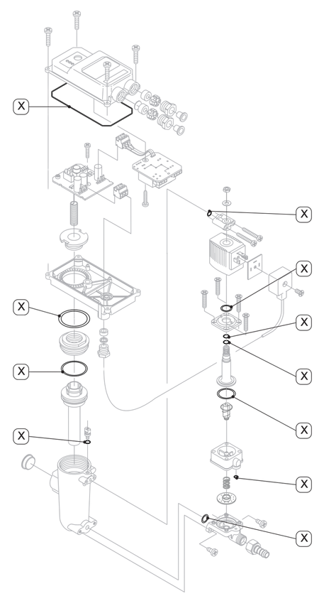 BEKO Technologies Spare part BEKOMAT 12 sealing parts kit 2000058 - airlinkcompressors.com