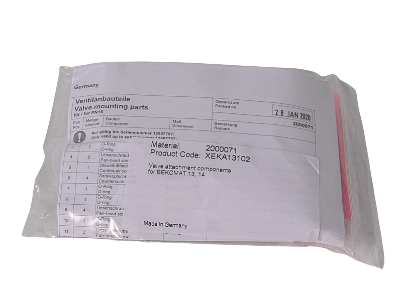 BEKO Technologies Spare part BEKOMAT 13 & 14 valve components (XEKA13102) 2000071 - airlinkcompressors.com