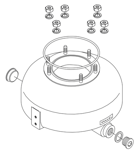 BEKO Technologies Spare part BEKOMAT 16 housing 2000092 - airlinkcompressors.com