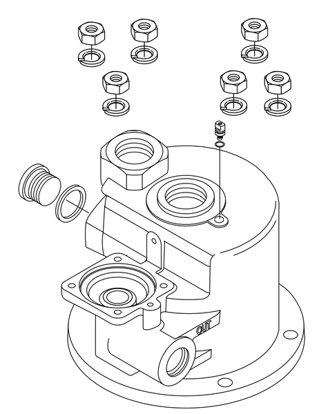 BEKO Technologies Spare Part BEKOMAT 16 Upper Housing 2000091 - airlinkcompressors.com