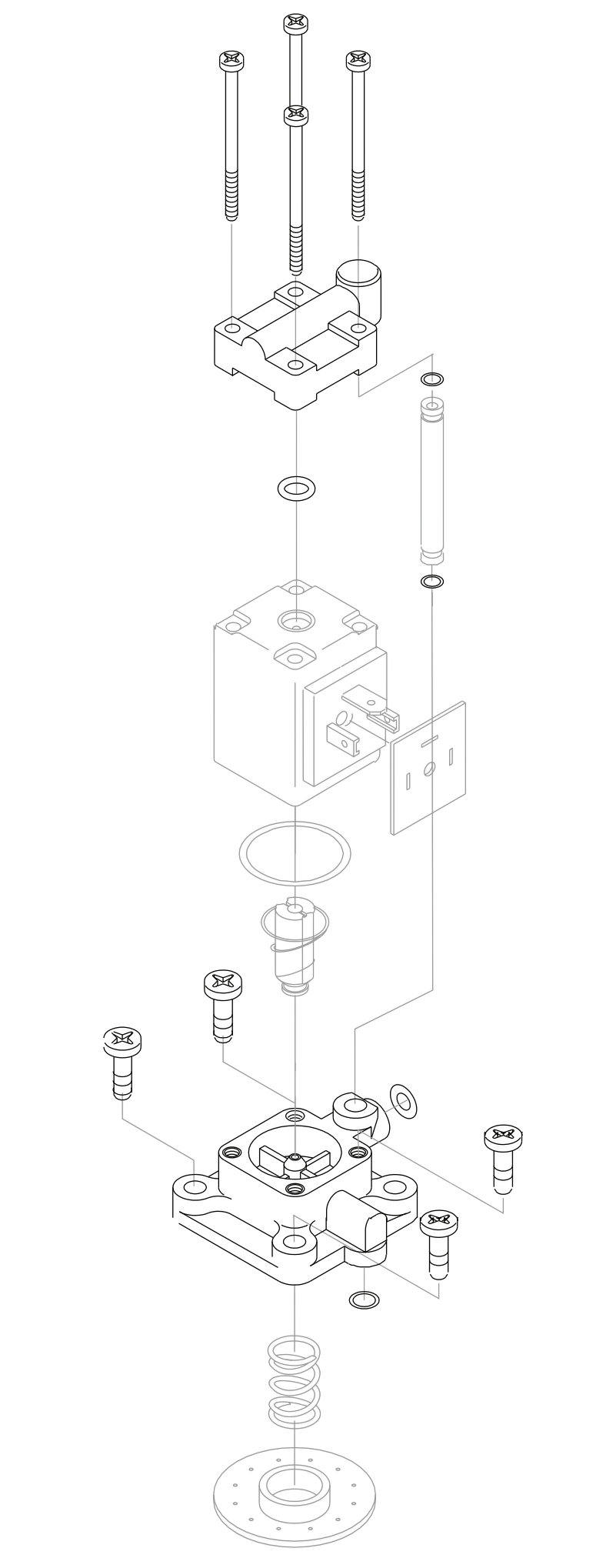 BEKO Technologies Spare part BEKOMAT 16 valve attachment components cmpl. 2000088 - airlinkcompressors.com
