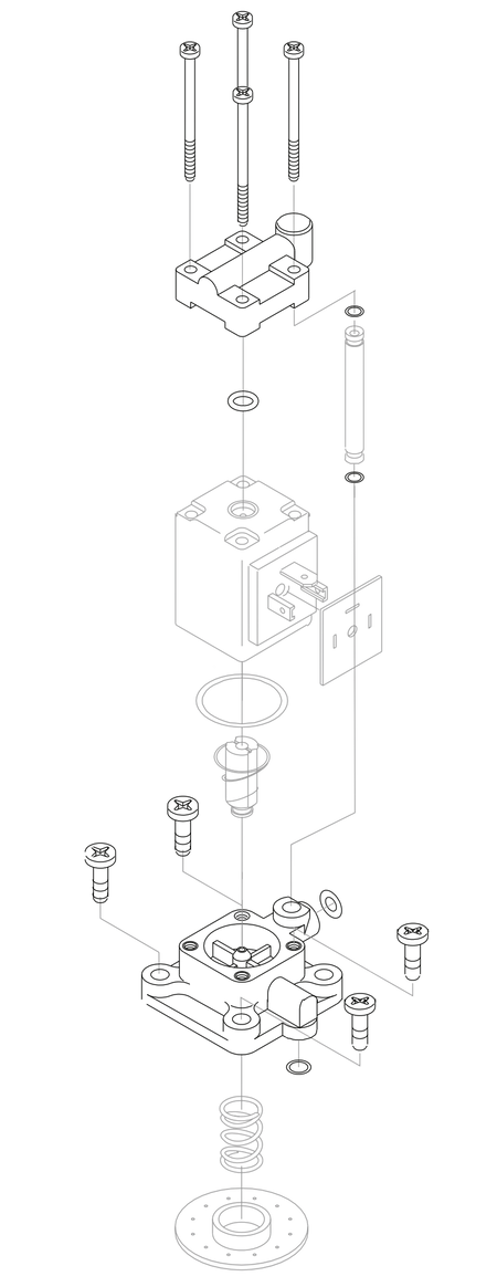 BEKO Technologies Spare part BEKOMAT 16 valve attachment components cmpl. 2000088 - airlinkcompressors.com