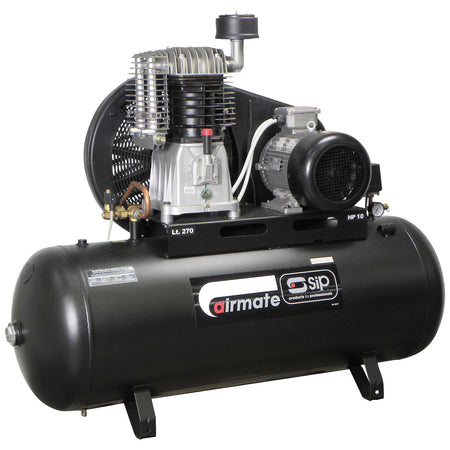 SIP TN10/270 270ltr Belt Drive Compressor - 06587 - airlinkcompressors.com