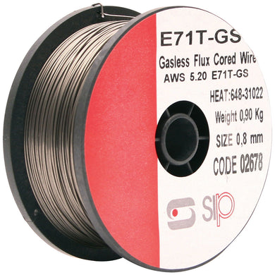 SIP 0.9kg x 0.8mm Flux-Cored Welding Wire  Part Number  2678