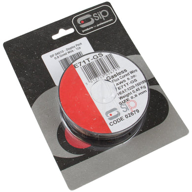 SIP 0.45kg x 0.8mm Flux-Cored Welding Wire Pack  Part Number  4010