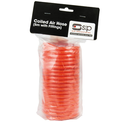 SIP 5mtr Coiled Air Hose  Part Number  4115