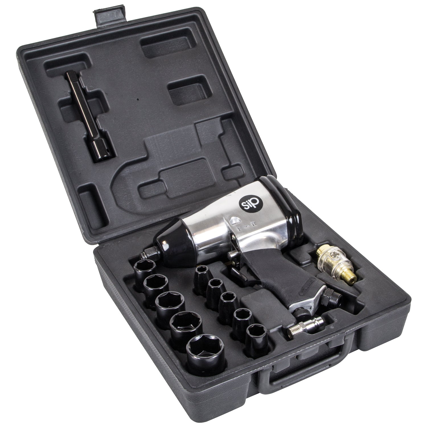 SIP 1/2" 17pc Air Impact Wrench Kit  Part Number  6792