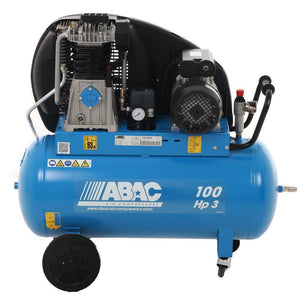 Abac Pro A49B 100 Cm3 Air Compressor - 100L 230V 15.7Cfm 11Bar 4116000250 Heavy Machinery