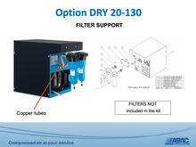 Load image into Gallery viewer, Abac Option Dry 20-130 Filter Support 4101000652 Compressed Air Dryer