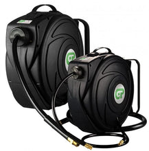 Load image into Gallery viewer, Gp 9 Mtr Compact Retractable Air Hose Reel - Black Case &amp; Hr5-309Bcbh Compressed