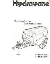 Load image into Gallery viewer, Hydrovane HV4P/HV4PG/HV5P/HV5PG Service &amp; Parts Manual