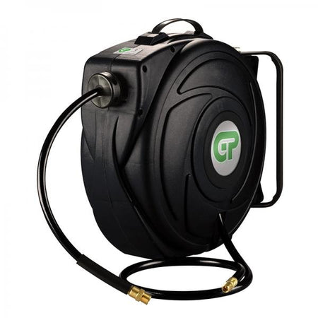 GP Black 17M Compressed Air Retractable PVC Hose Reel - HR5-315BCBKH - airlinkcompressors.com