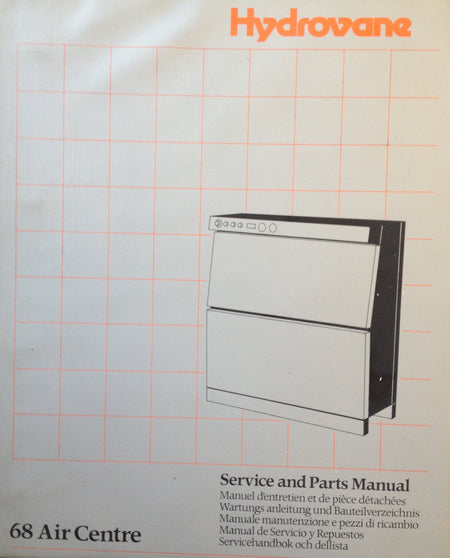 Hydrovane 68 Air Centre Service & Parts Manual Feb 1988 Onwards - airlinkcompressors.com