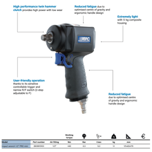 Load image into Gallery viewer, Abac Impact Wrench 1/2 Pro Mini - 2809913100 Compressed Air Tool