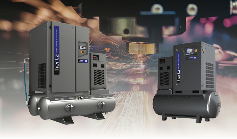 Hertz LASER Series – High Pressure Compressors for Laser Cutting