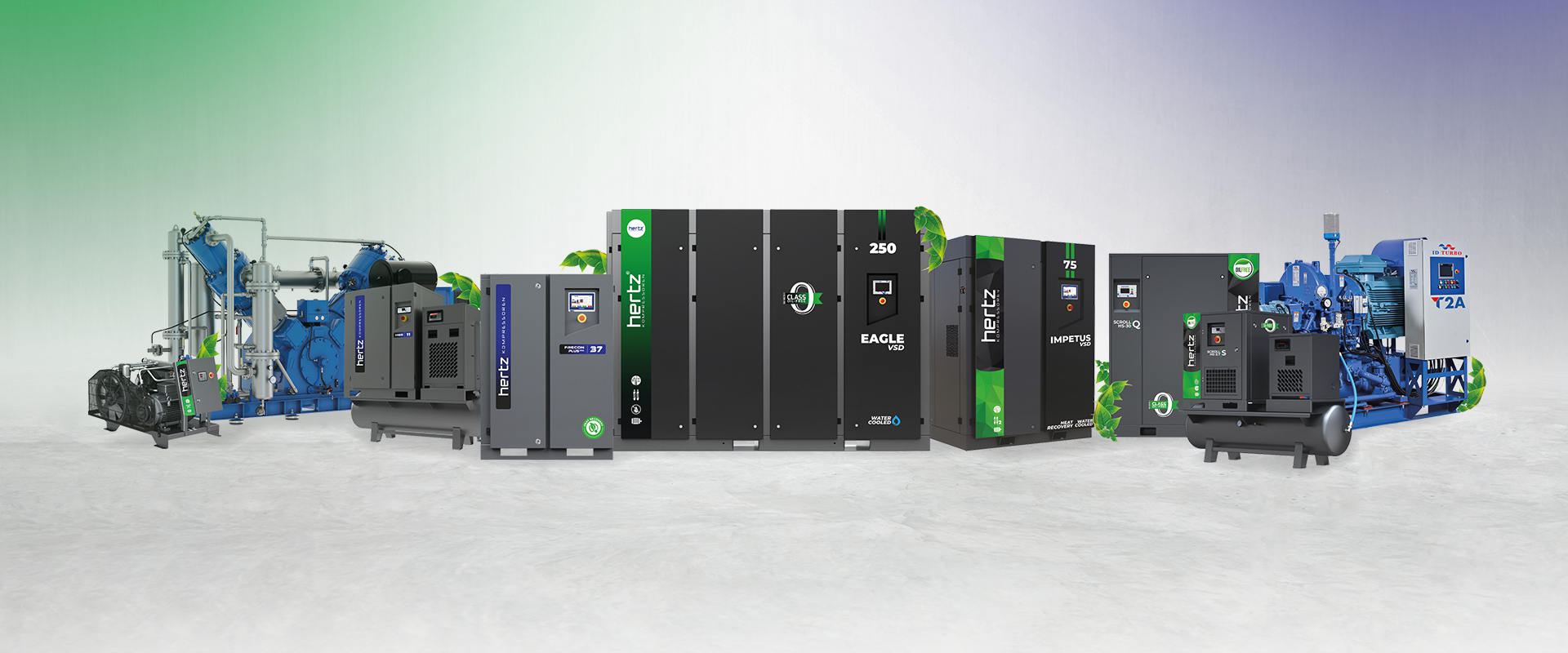 Screw Air Compressors 2.2-315kW | Airlink Compressors UK