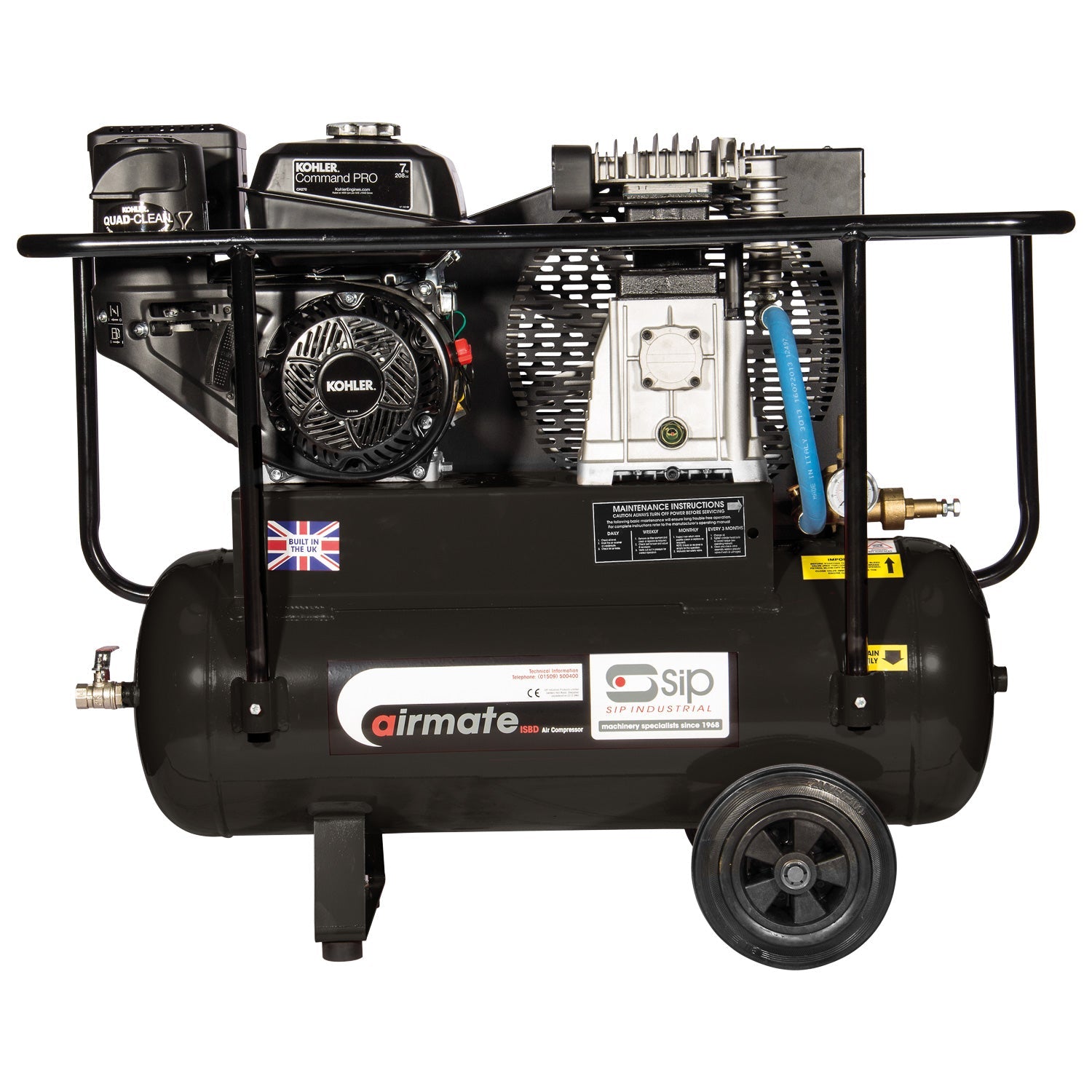 Petrol Air Compressors for Mobile Use | Airlink Compressors UK
