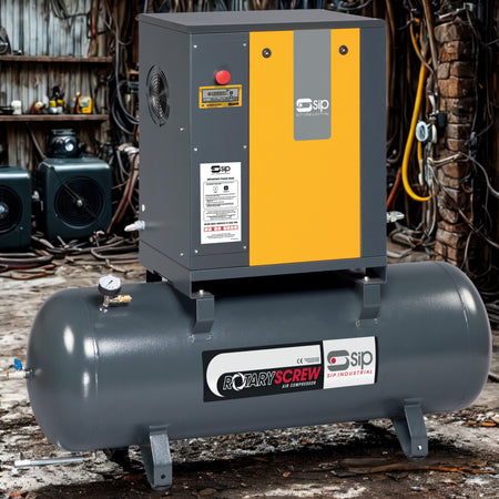 SIP RS5.5-08-270BD 270ltr Rotary Screw Compressor, 8 Bar - 05376A - Compressed Air Online - airlinkcompressors.com