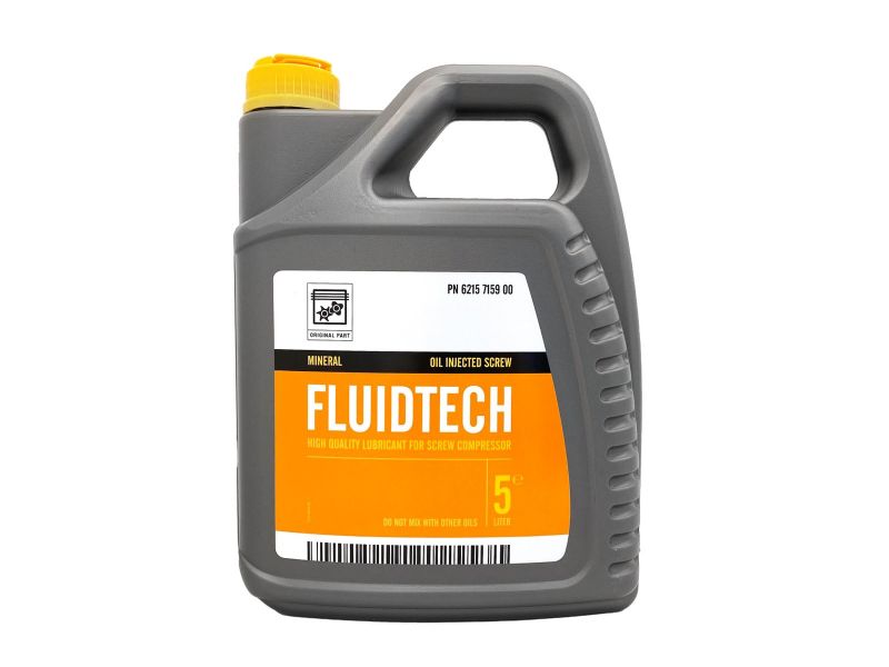 ABAC 1630021082 FLUIDTECH Advanced Screw Compressor Oil 5L